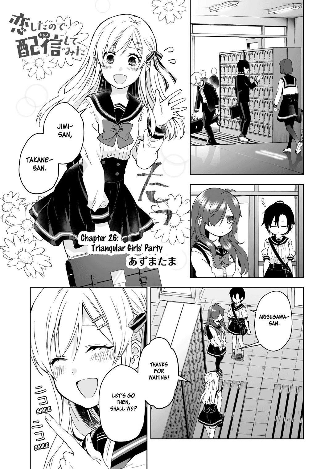 I Fell In Love, So I Tried Livestreaming Chapter 26 - Page 1