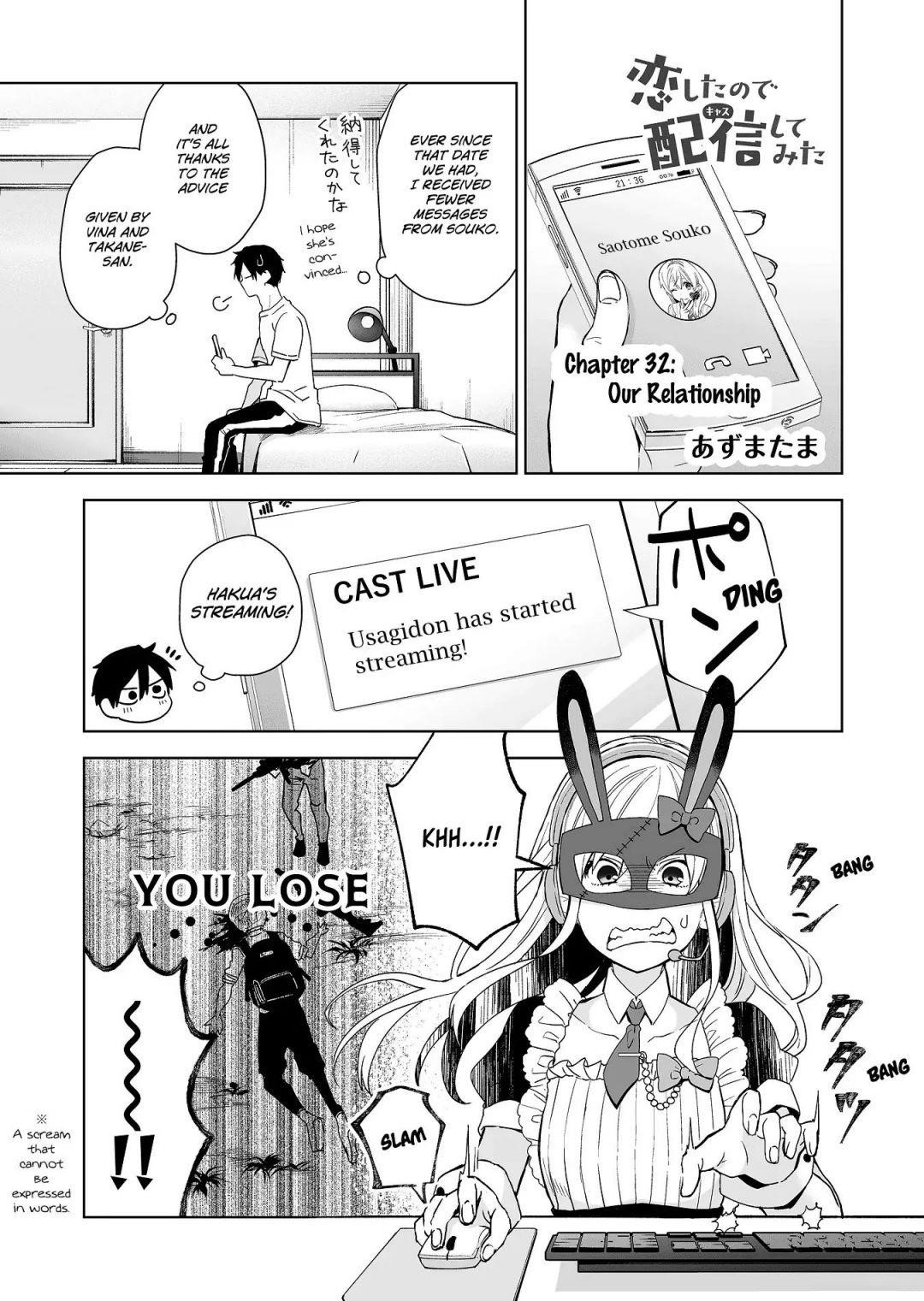 I Fell In Love, So I Tried Livestreaming Chapter 32 - Page 1