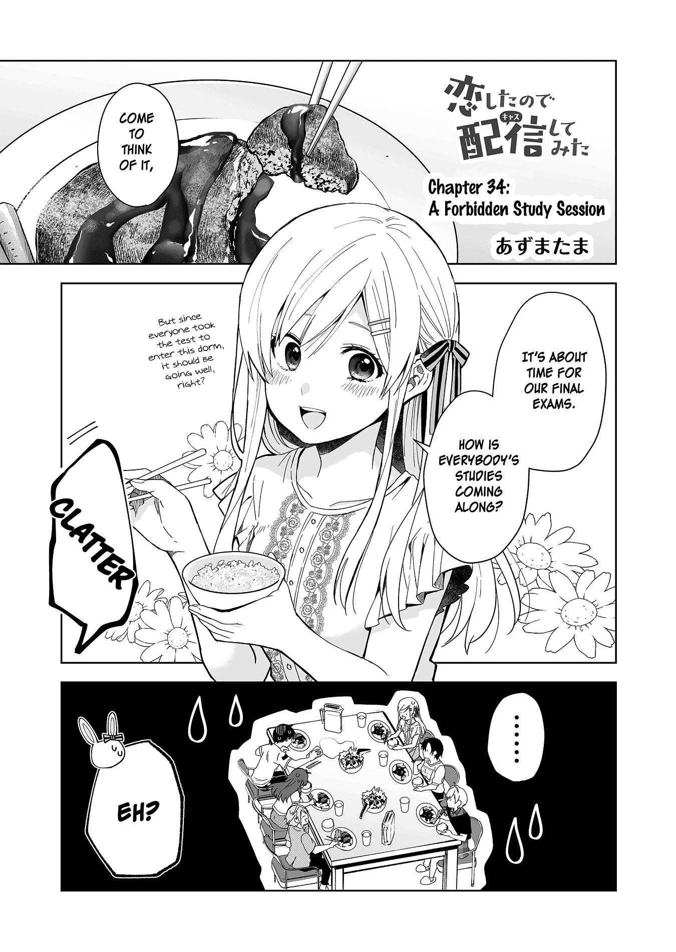 I Fell In Love, So I Tried Livestreaming Chapter 34 - Page 1