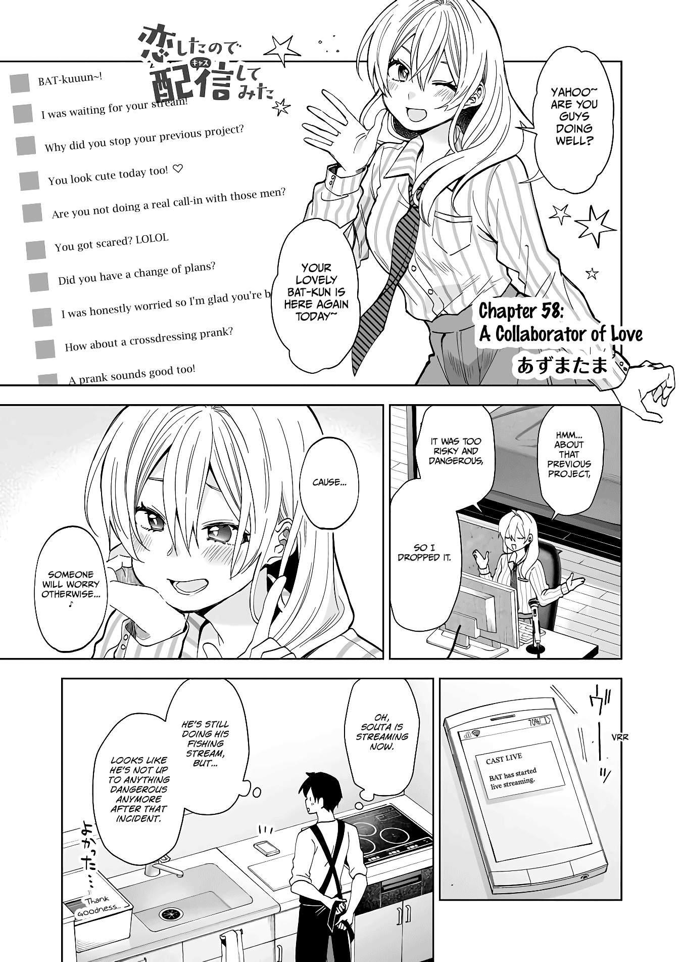 I Fell In Love, So I Tried Livestreaming Chapter 58 - Page 1