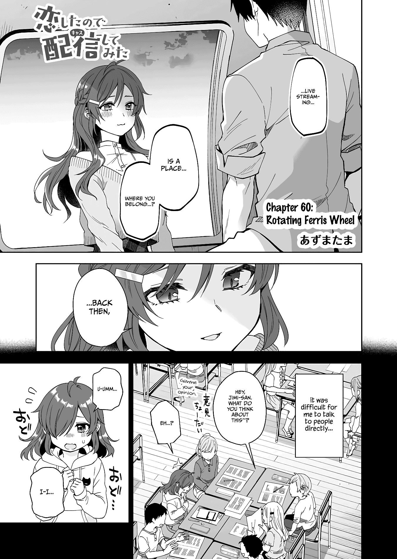 I Fell In Love, So I Tried Livestreaming Chapter 60 - Page 1