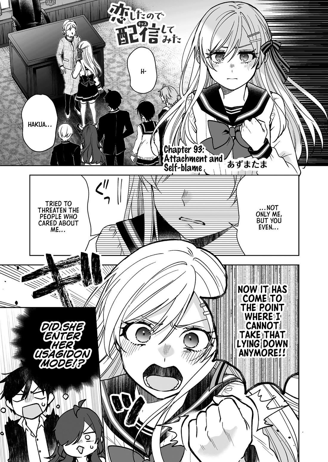 I Fell In Love, So I Tried Livestreaming Chapter 93 - Page 1