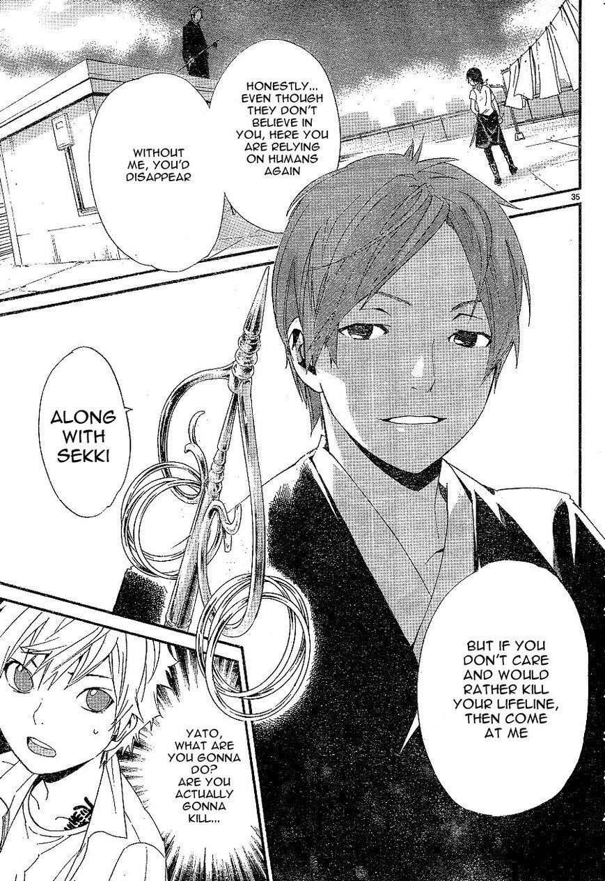 Noragami Chapter 49 - Page 35