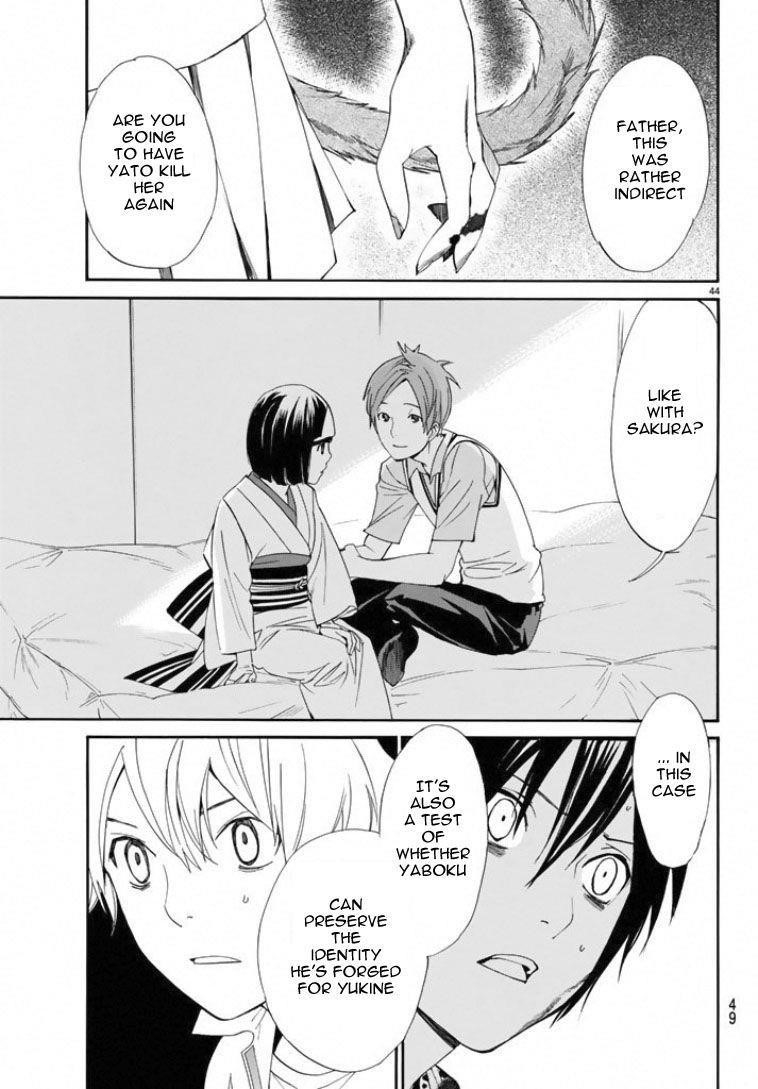 Noragami Chapter 50 - Page 44