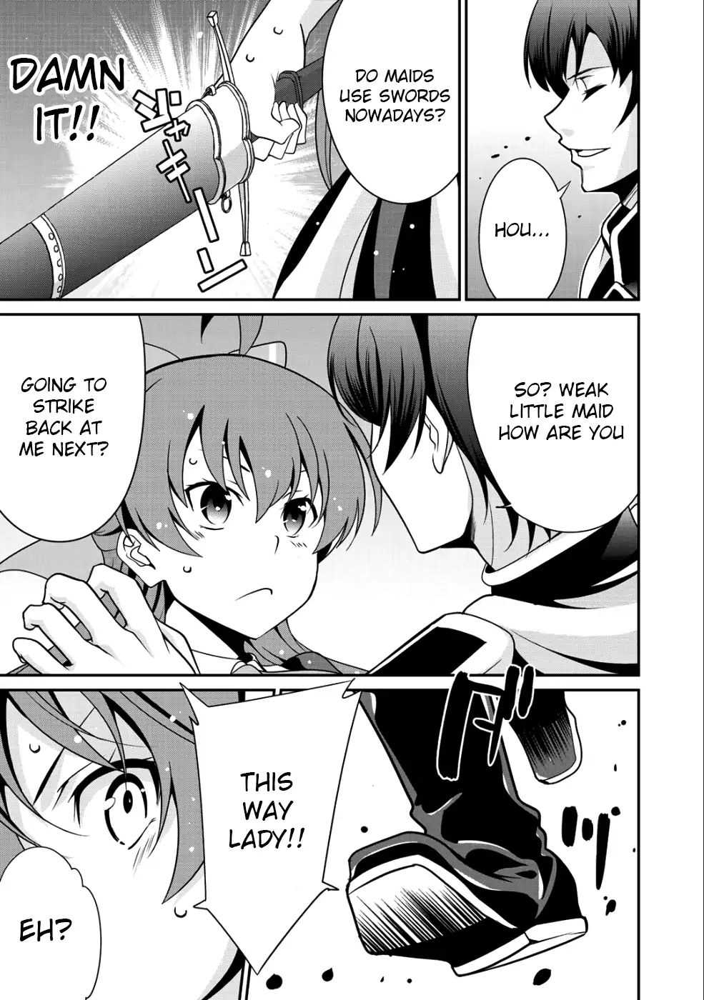 Saikyou no Kurokishi, Sentou Maid ni Tenshoku shimashita Chapter 13 - Page 3