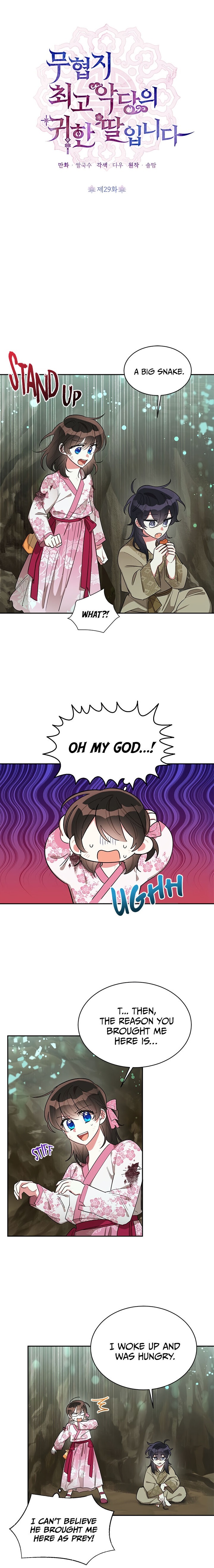 I Am the Precious Daughter of the Greatest Villain in the Fantasy World Chapter 29 - Page 1