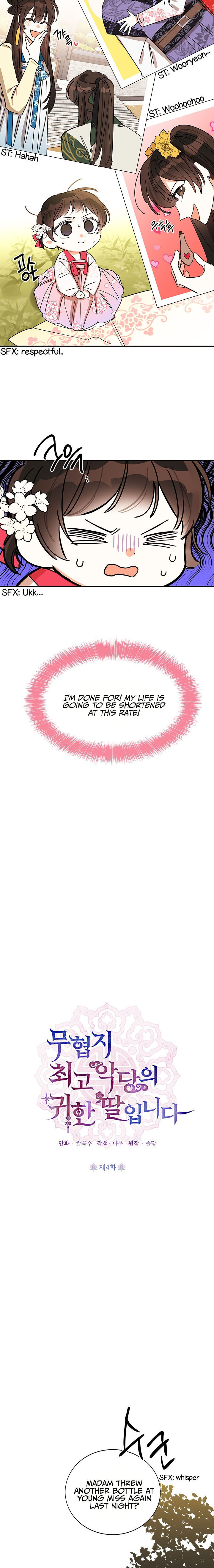 I Am the Precious Daughter of the Greatest Villain in the Fantasy World Chapter 4 - Page 4