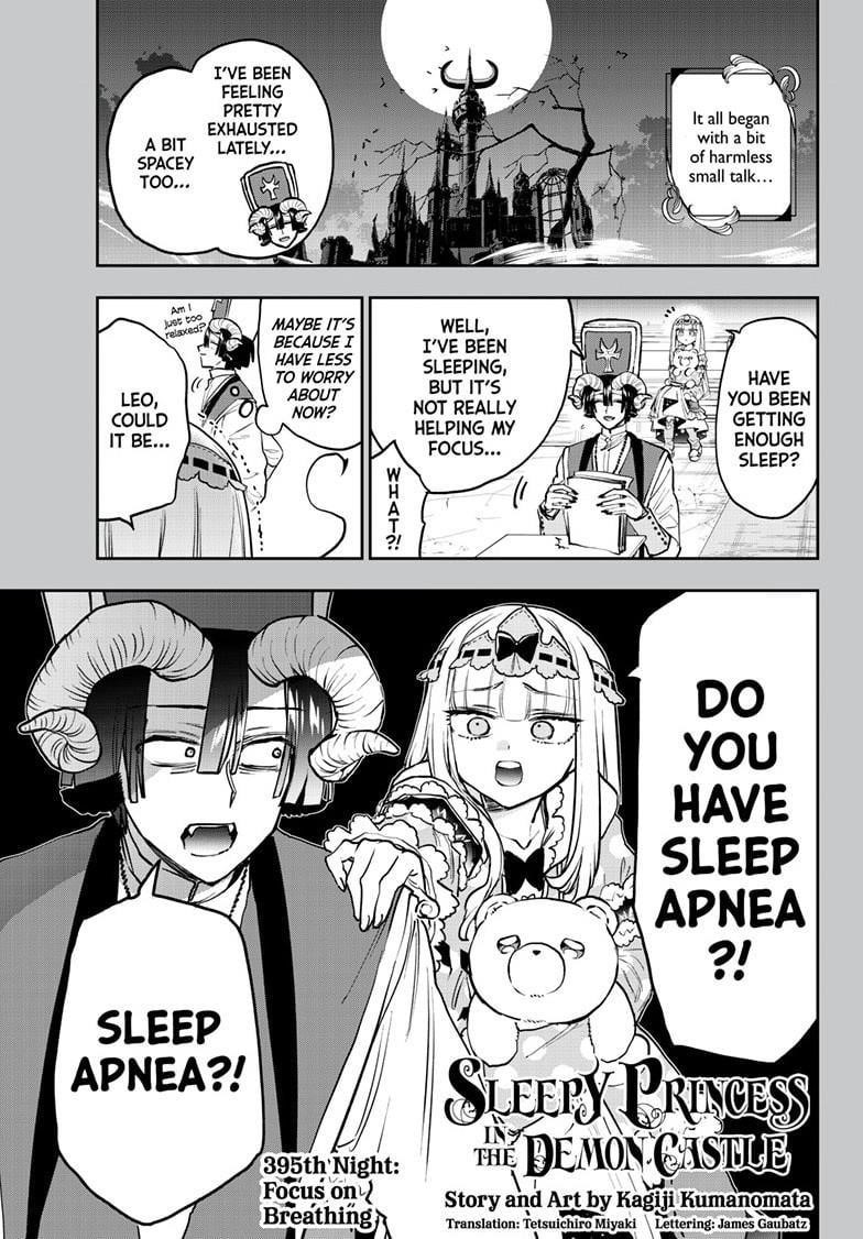 Maou-jou de Oyasumi Chapter 395 - Page 1