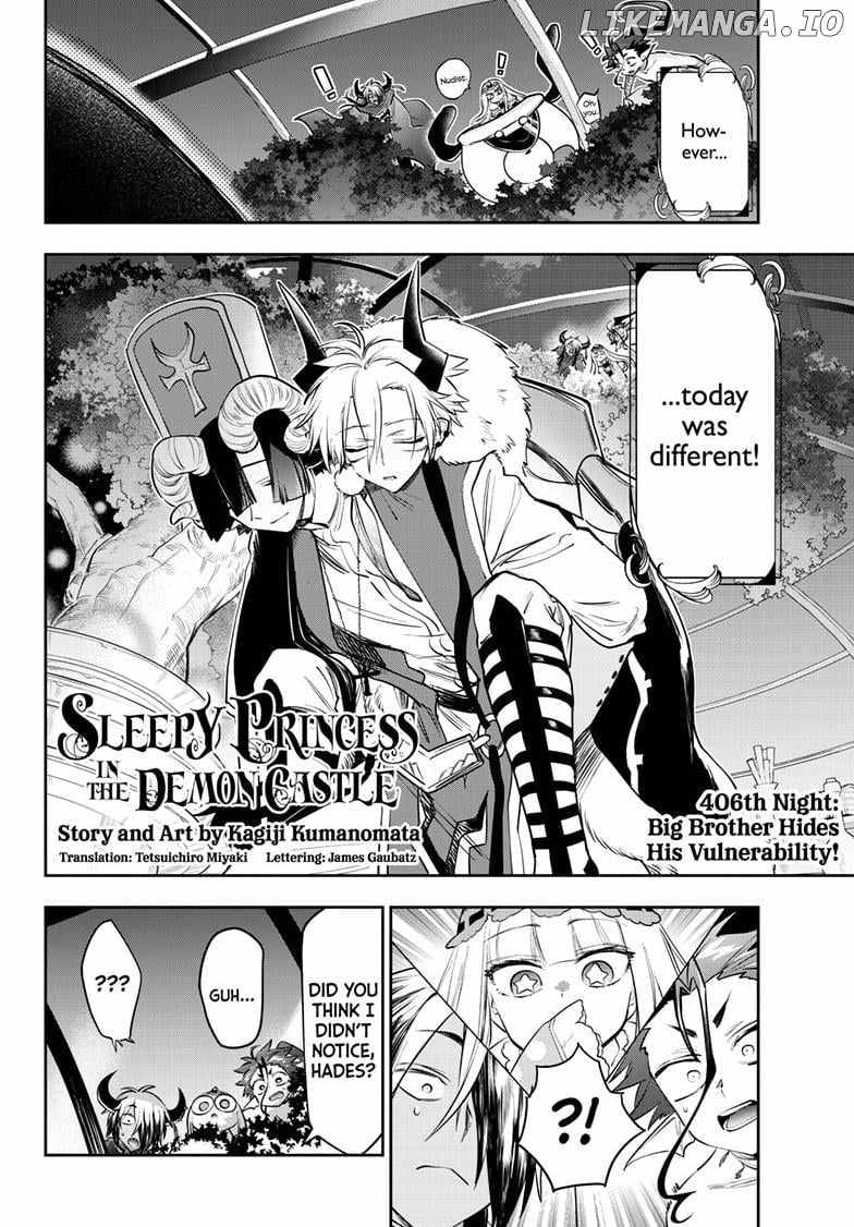 Maou-jou de Oyasumi Chapter 406 - Page 2