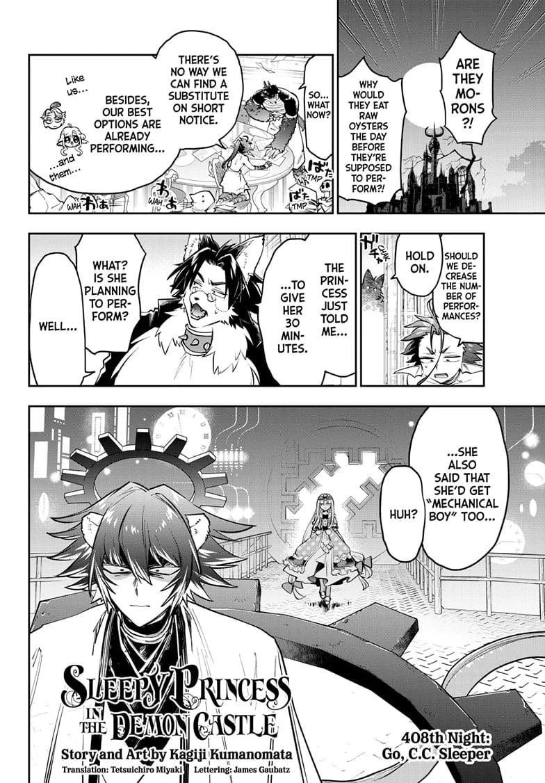 Maou-jou de Oyasumi Chapter 408 - Page 2