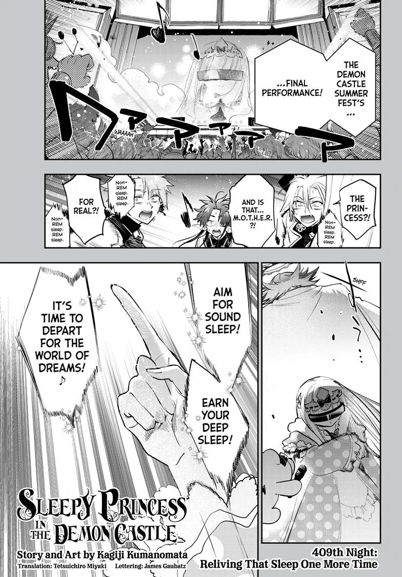 Maou-jou de Oyasumi Chapter 409 - Page 1