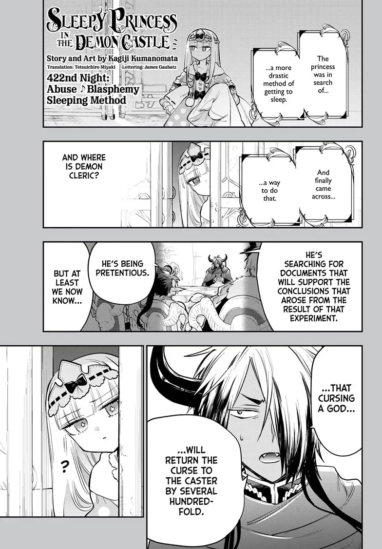 Maou-jou de Oyasumi Chapter 422 - Page 1