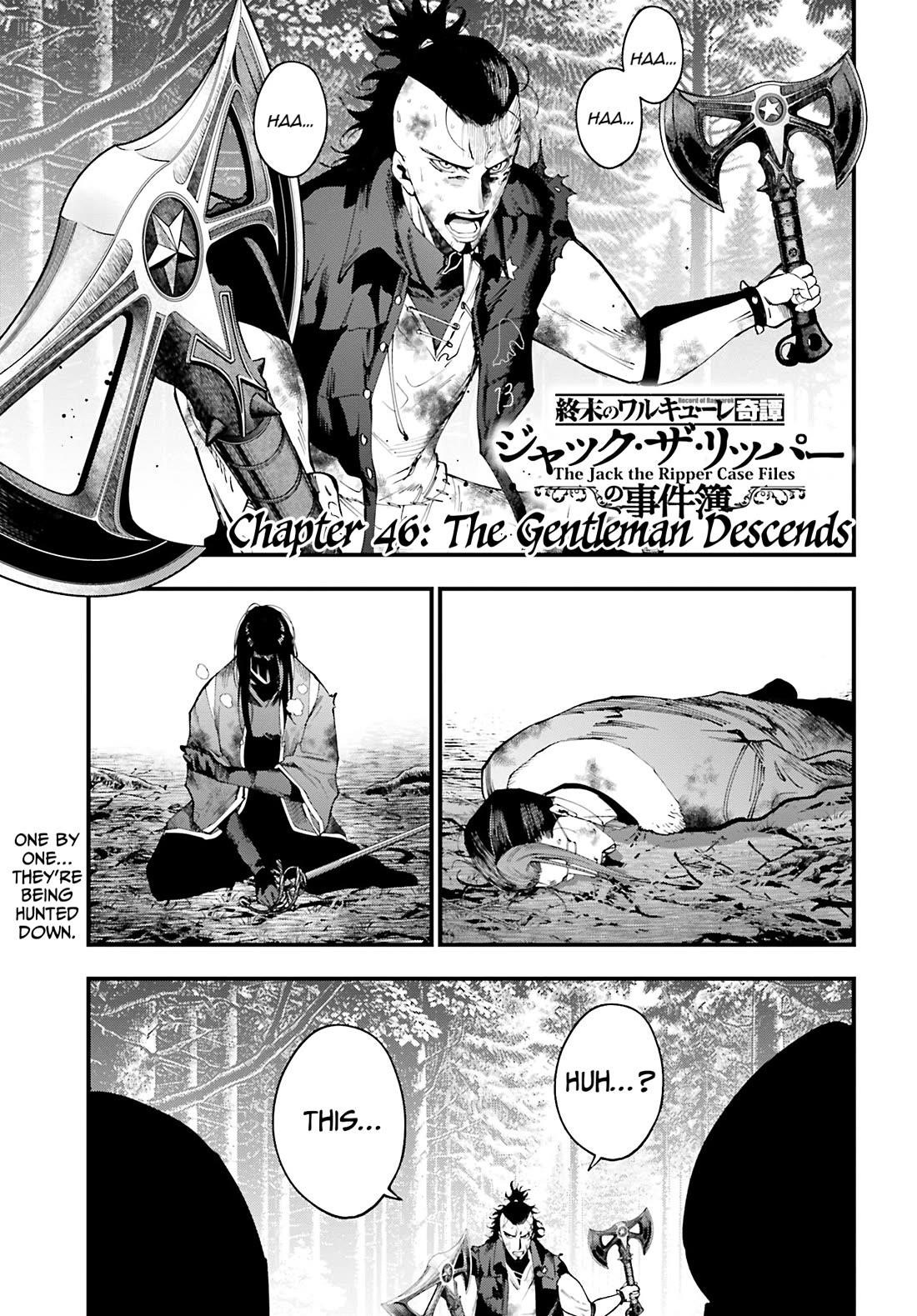 Record of Ragnarok: The Jack of the Ripper Case Files Chapter 46 - Page 1