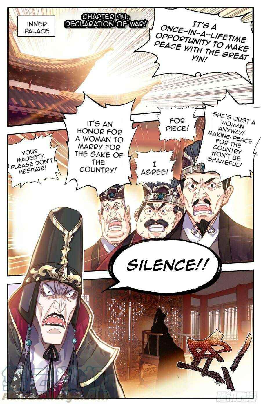 Legend of the Tyrant Empress Chapter 94 - Page 1