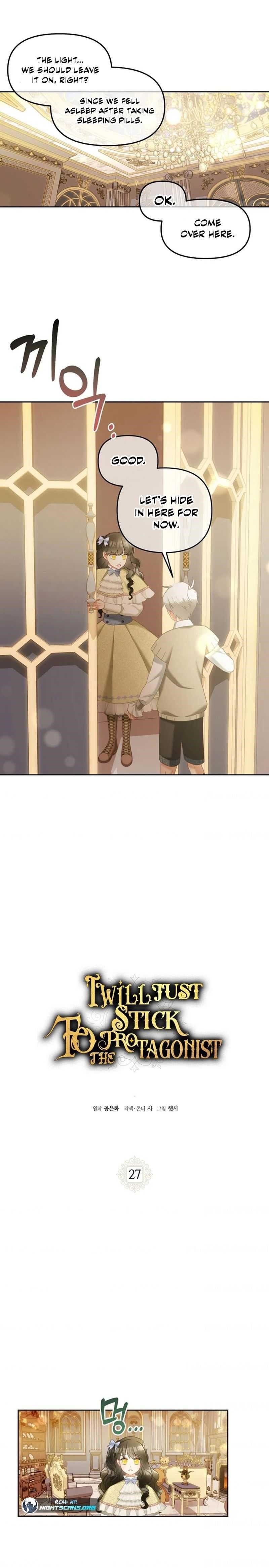 I Will Just Stick To The Protagonist Chapter 27 - Page 8