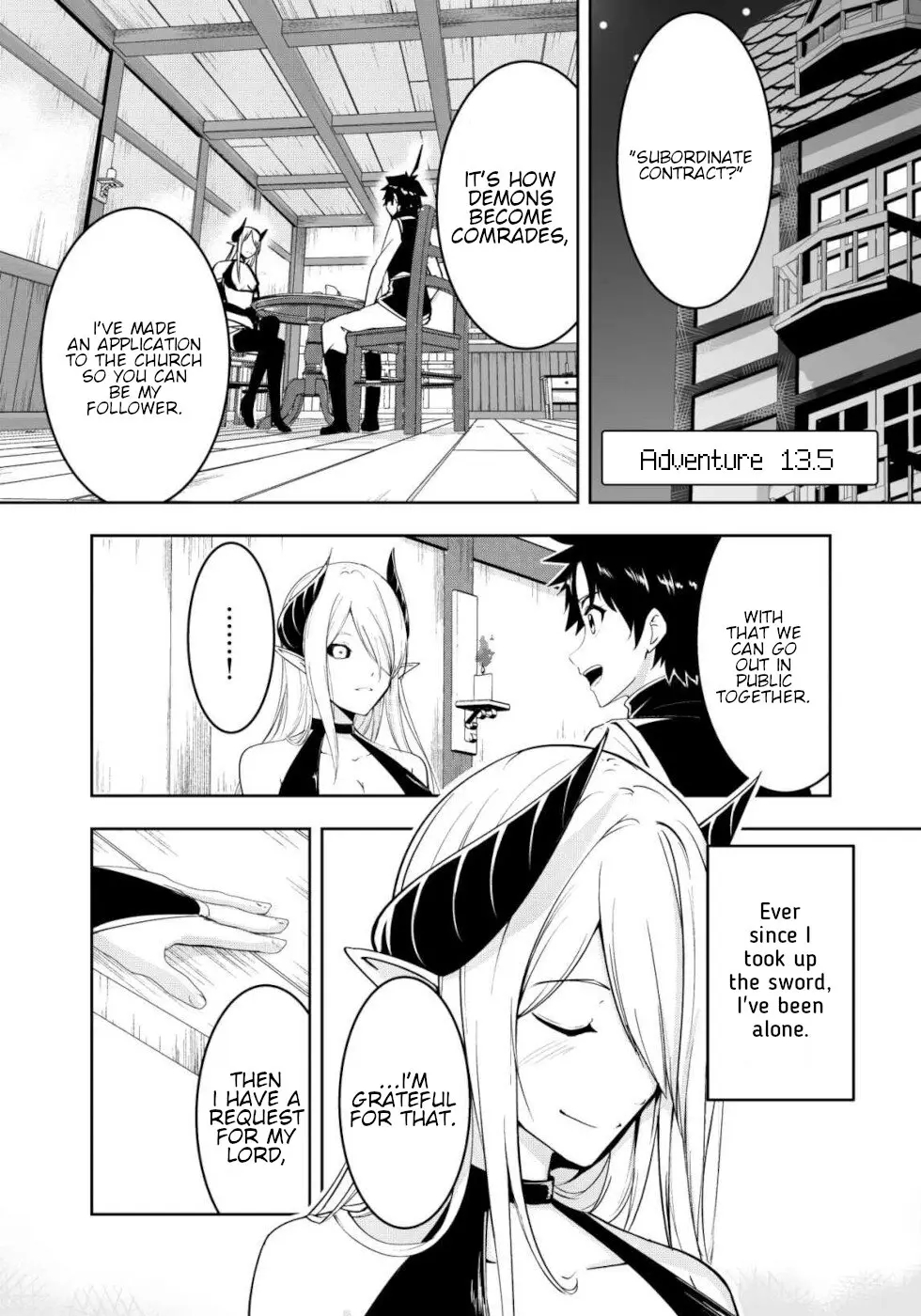 Hero-Kun Won’t Set Out! Chapter 13.5 - Page 1