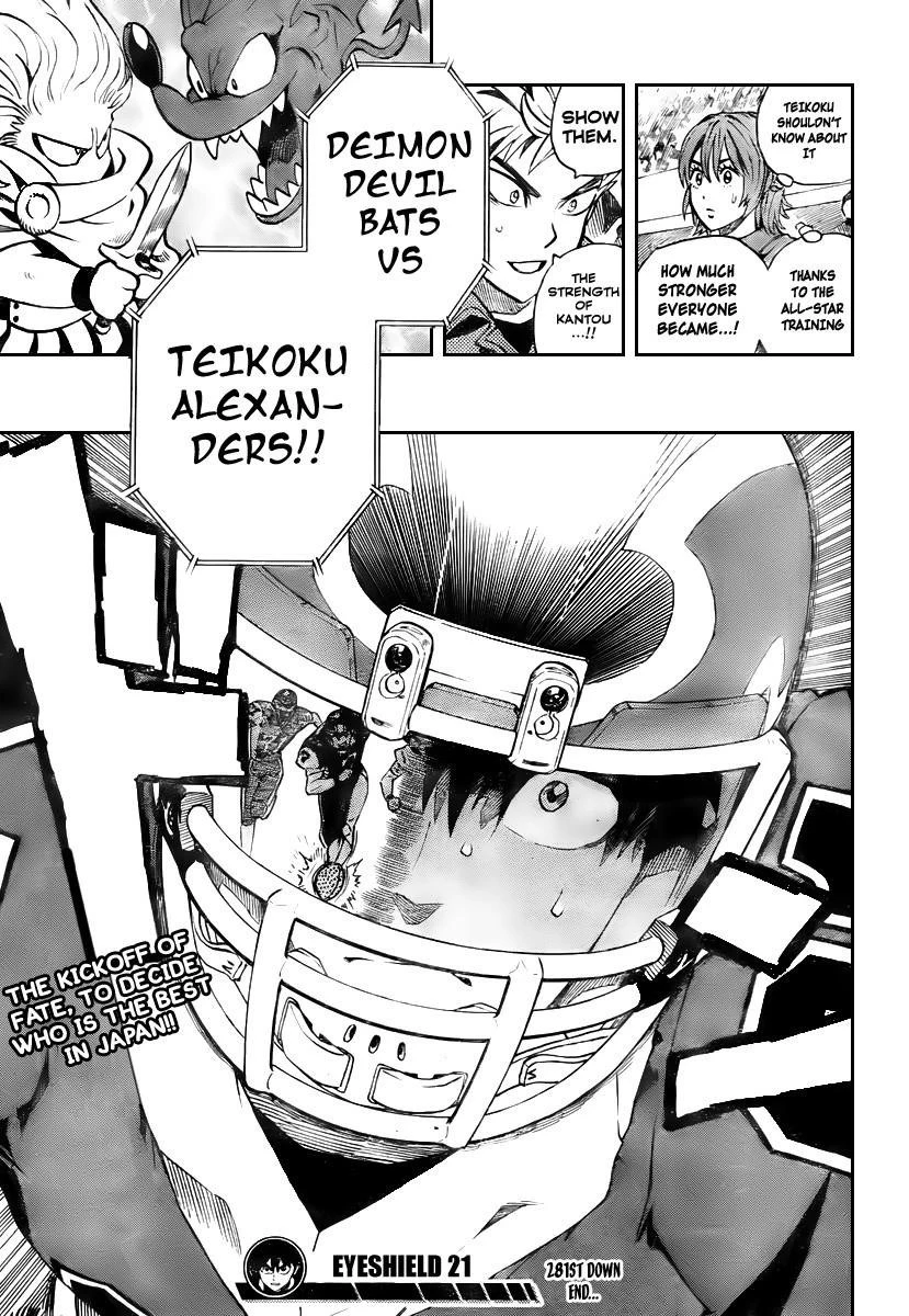 Eyeshield 21 Chapter 281 - Page 19