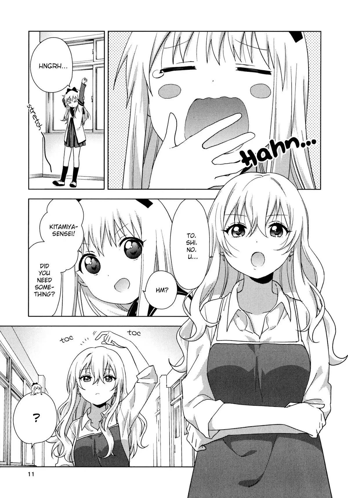 Yuru Yuri Chapter 128.1 - Page 10