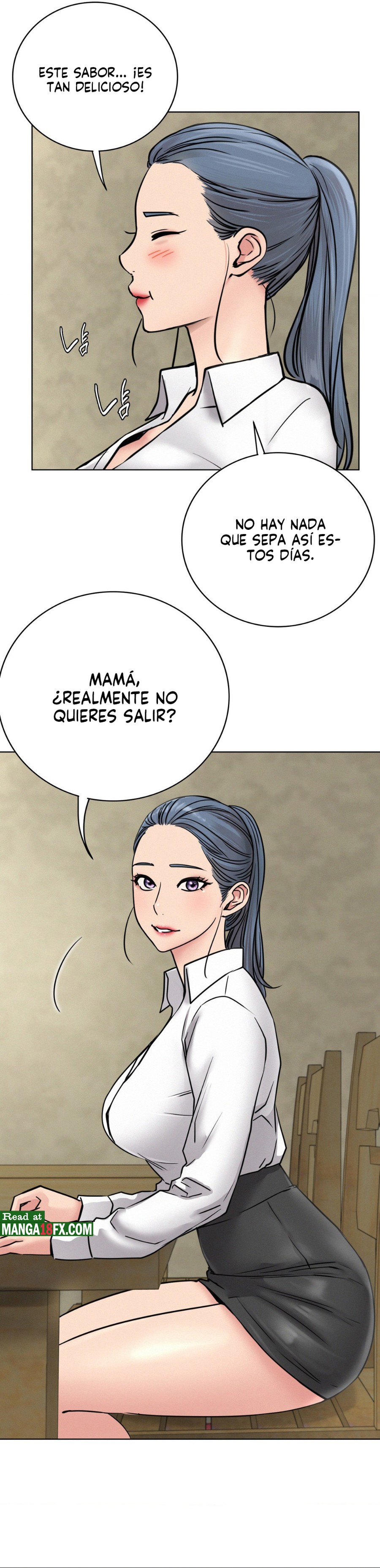 Staying with Ajumma Raw Chapter 62 - Page 7