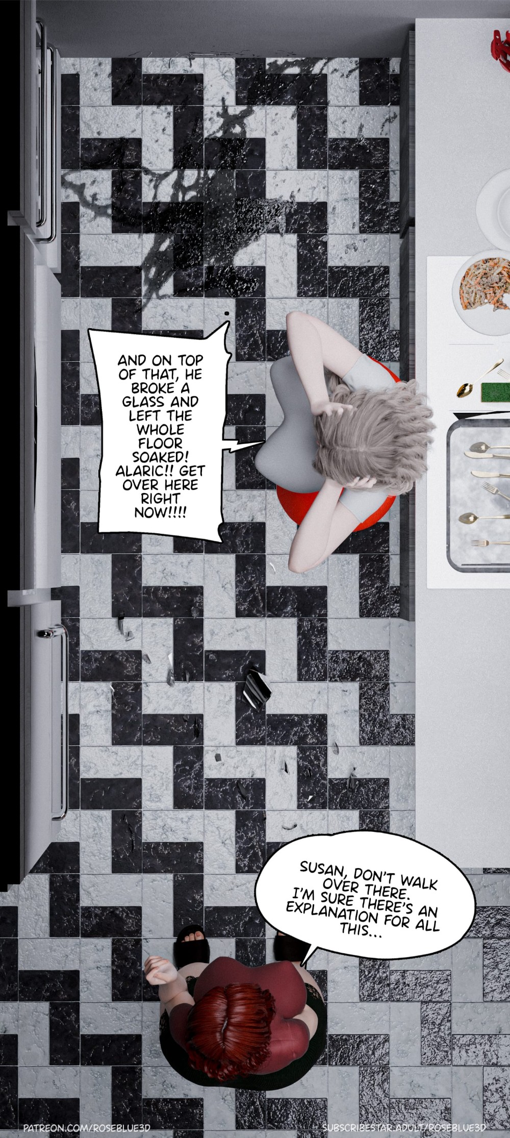 My Neighbor's Widow Raw Chapter 37 - Page 72