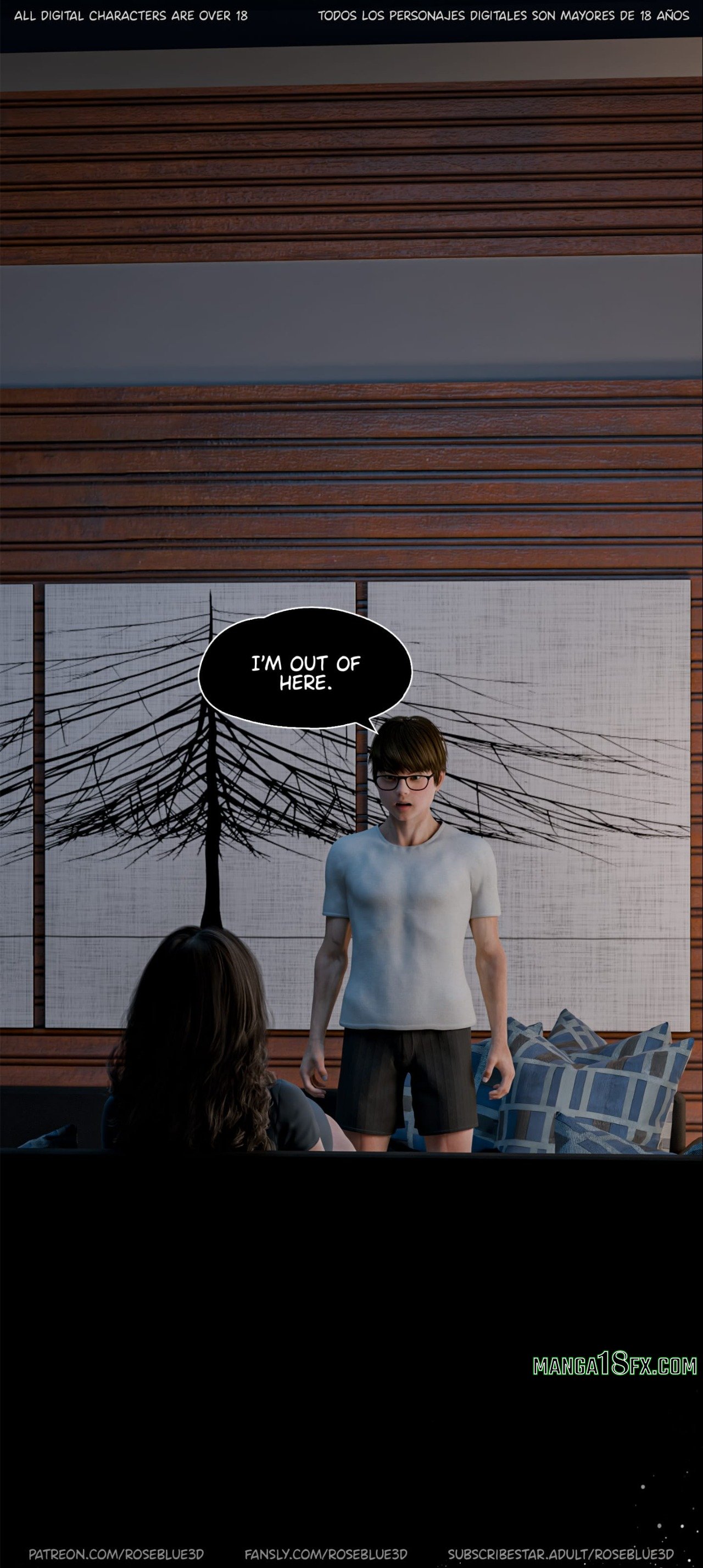 My Neighbor's Widow Raw Chapter 49 - Page 85