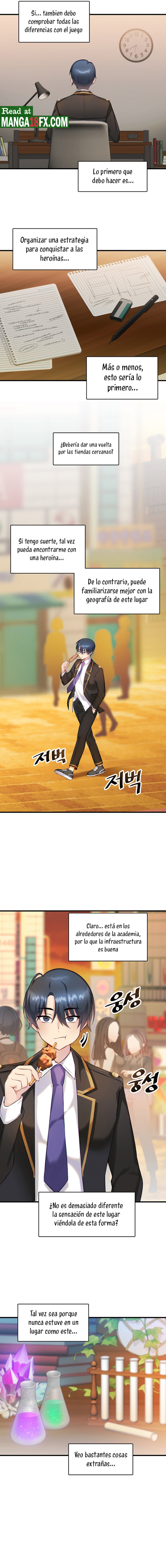 Trapped in the Academy’s Eroge Raw Chapter 1 - Page 15