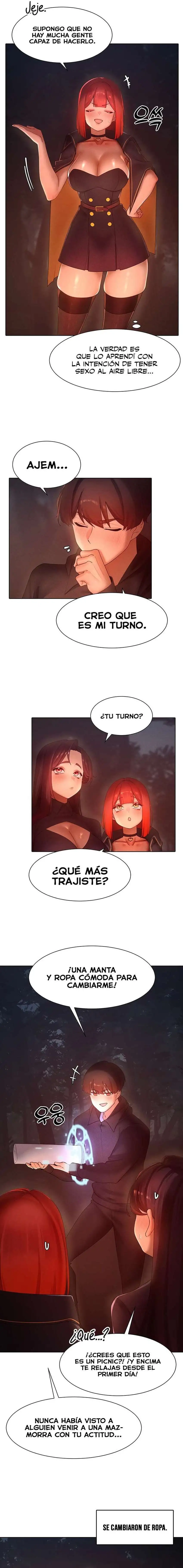 The Protagonist Gets Stronger When He Fucks the Female Hunter Raw Chapter 52 - Page 14