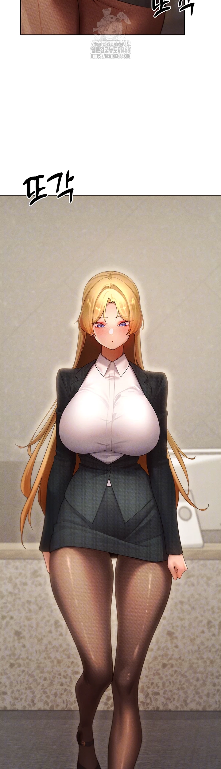 The Protagonist Gets Stronger When He Fucks the Female Hunter Raw Chapter 55 - Page 9