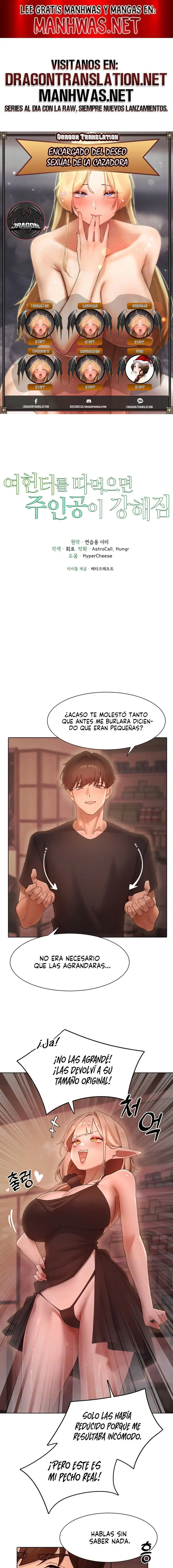 The Protagonist Gets Stronger When He Fucks the Female Hunter Raw Chapter 59 - Page 1