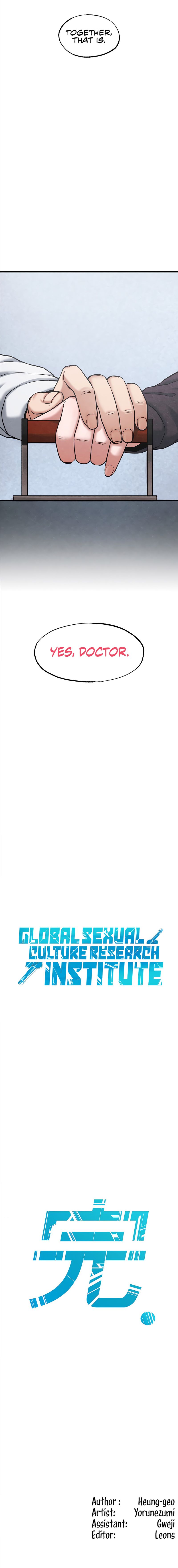 Global Sexual Culture Research Institute Chapter 40 - Page 14