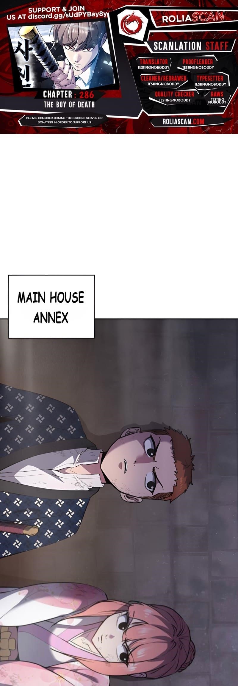 The Boy Of Death Chapter 286 - Page 1