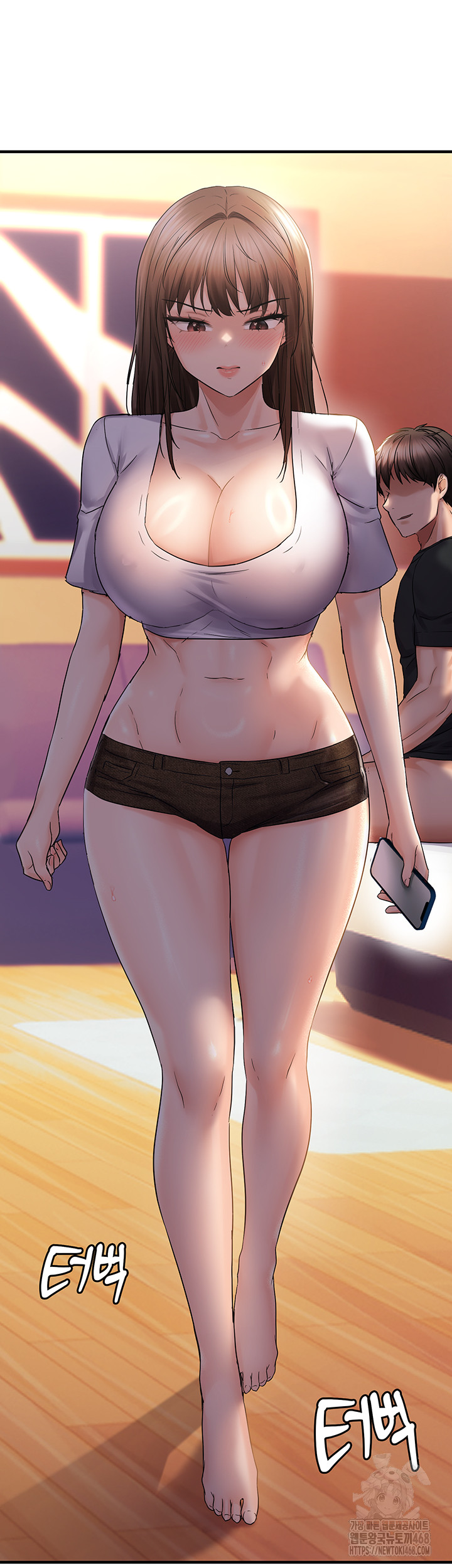 Disciplining the Top Delinquent Bitch Through a Random Chatting App Raw Chapter 32 - Page 36