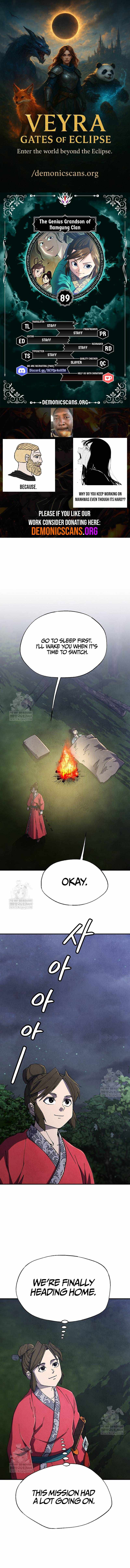 The Genius Grandson of Namgung Clan Chapter 89 - Page 1