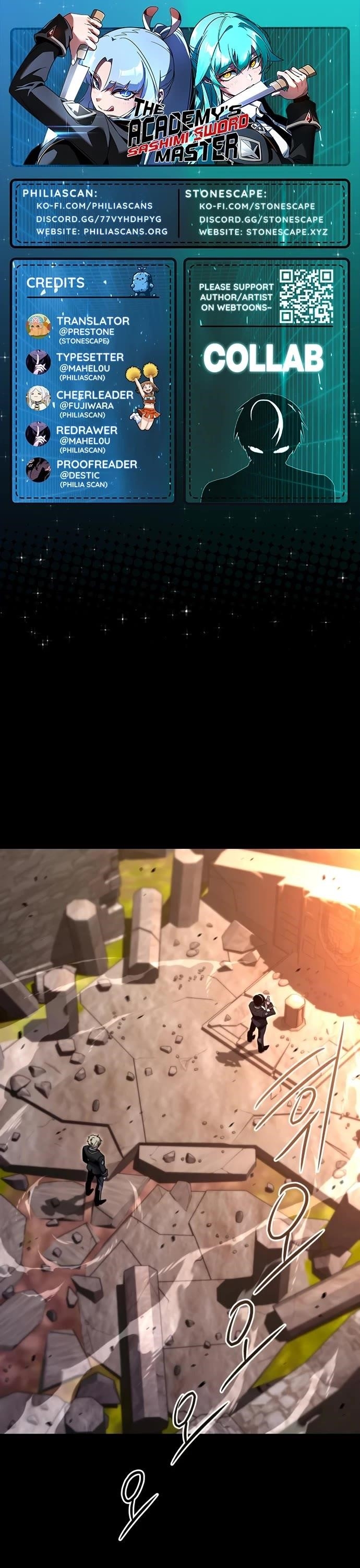 I Took over The Academy With a Single Sashimi Knife Chapter 44 - Page 1