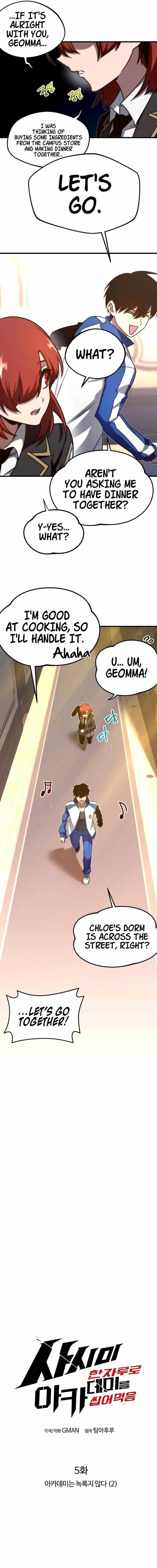 I Took over The Academy With a Single Sashimi Knife Chapter 5 - Page 11