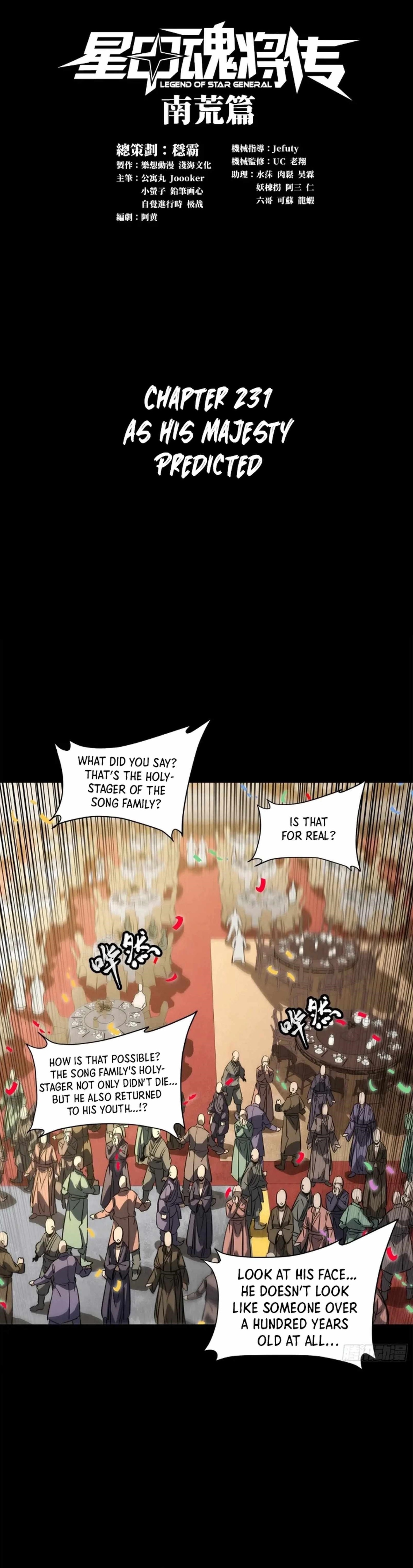 Legend Of Star General Chapter 231 - Page 1