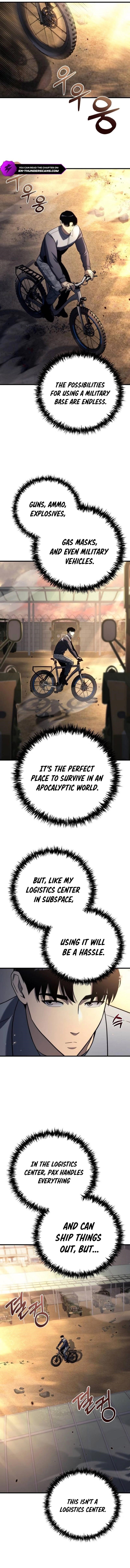 Hiding a Logistics Center in The Apocalypse Chapter 11 - Page 12