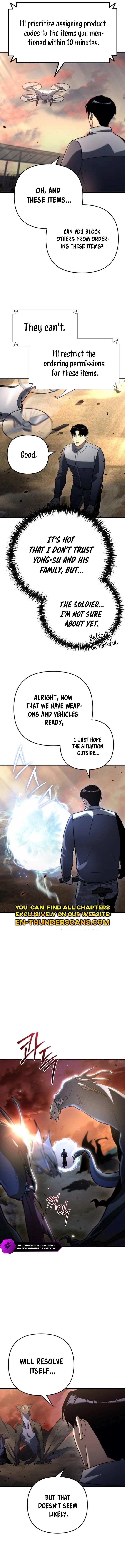 Hiding a Logistics Center in The Apocalypse Chapter 11 - Page 16