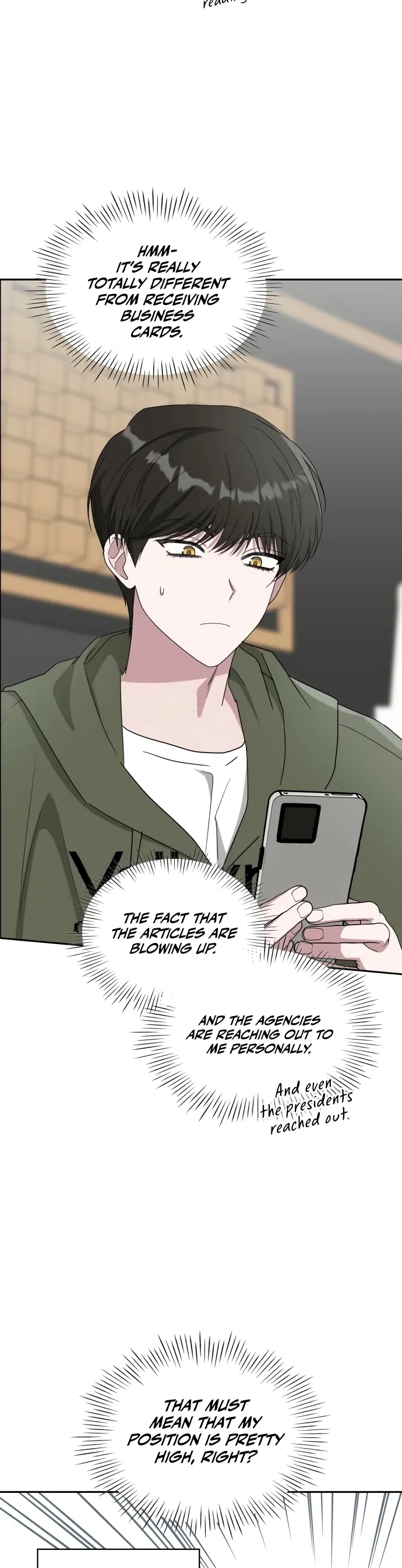 I Was Immediately Mistaken for a Monster Genius Actor Chapter 70 - Page 10