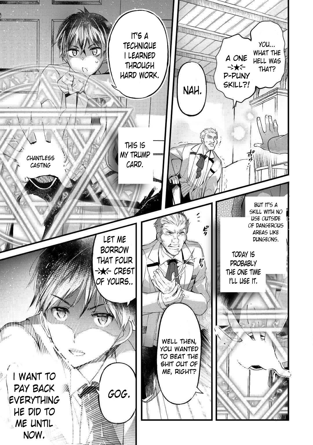 Ochikobore “1” Mahou Tsukai wa, Kyou mo Muishiki ni Cheat wo Tsukau Chapter 1 - Page 25