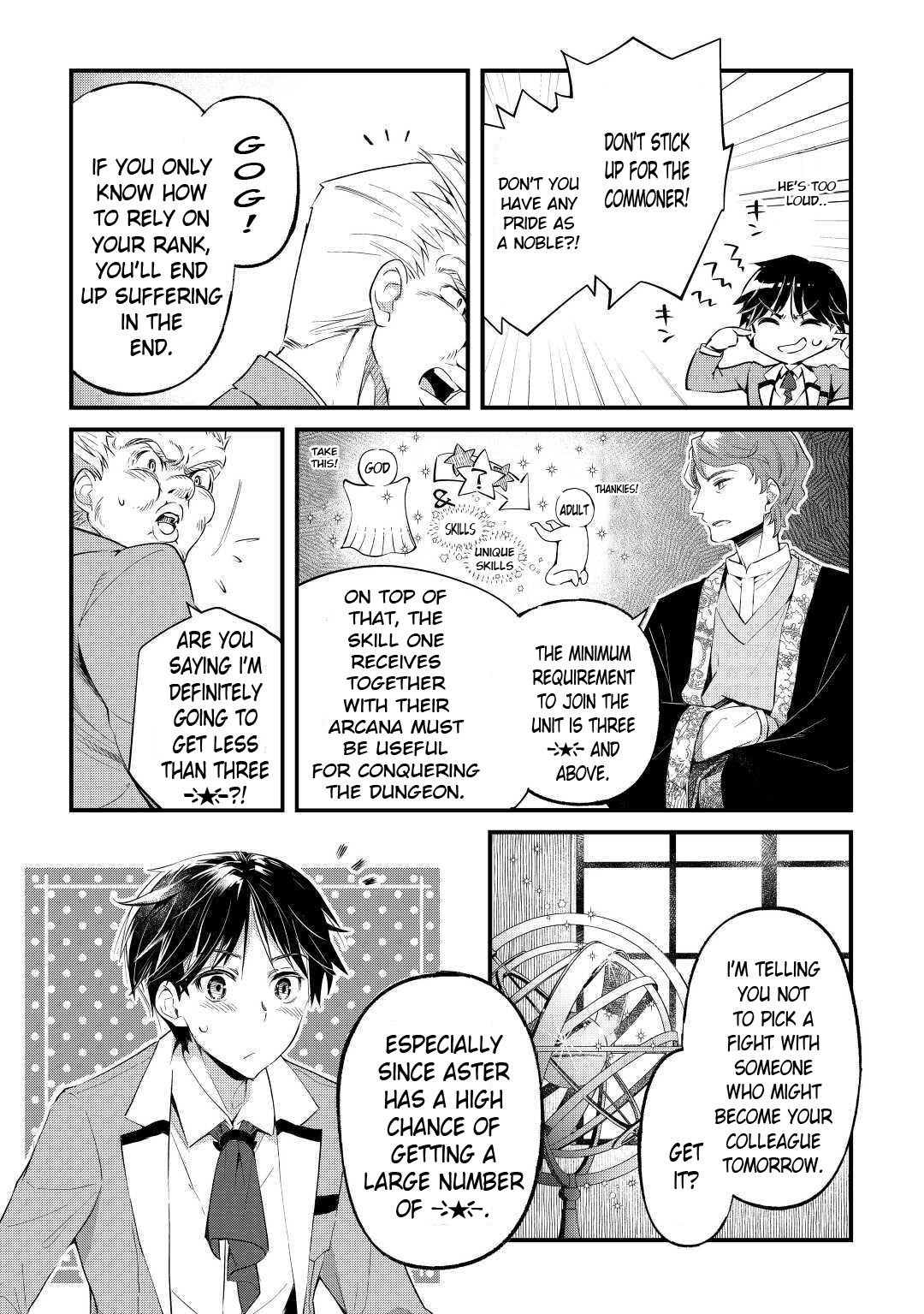 Ochikobore “1” Mahou Tsukai wa, Kyou mo Muishiki ni Cheat wo Tsukau Chapter 1 - Page 8