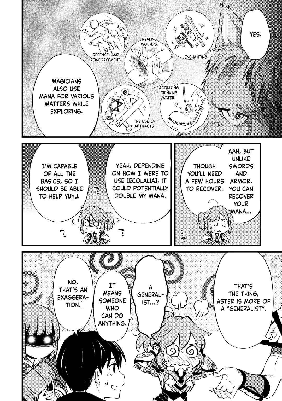 Ochikobore “1” Mahou Tsukai wa, Kyou mo Muishiki ni Cheat wo Tsukau Chapter 11 - Page 2