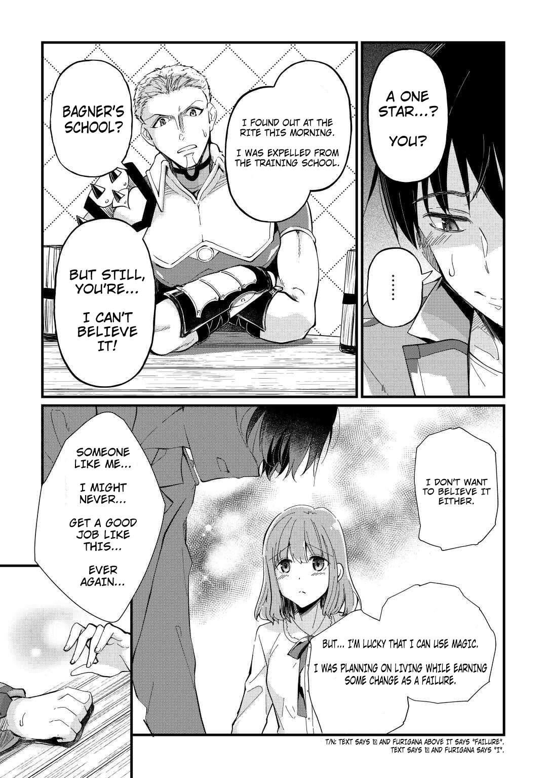 Ochikobore “1” Mahou Tsukai wa, Kyou mo Muishiki ni Cheat wo Tsukau Chapter 2 - Page 21