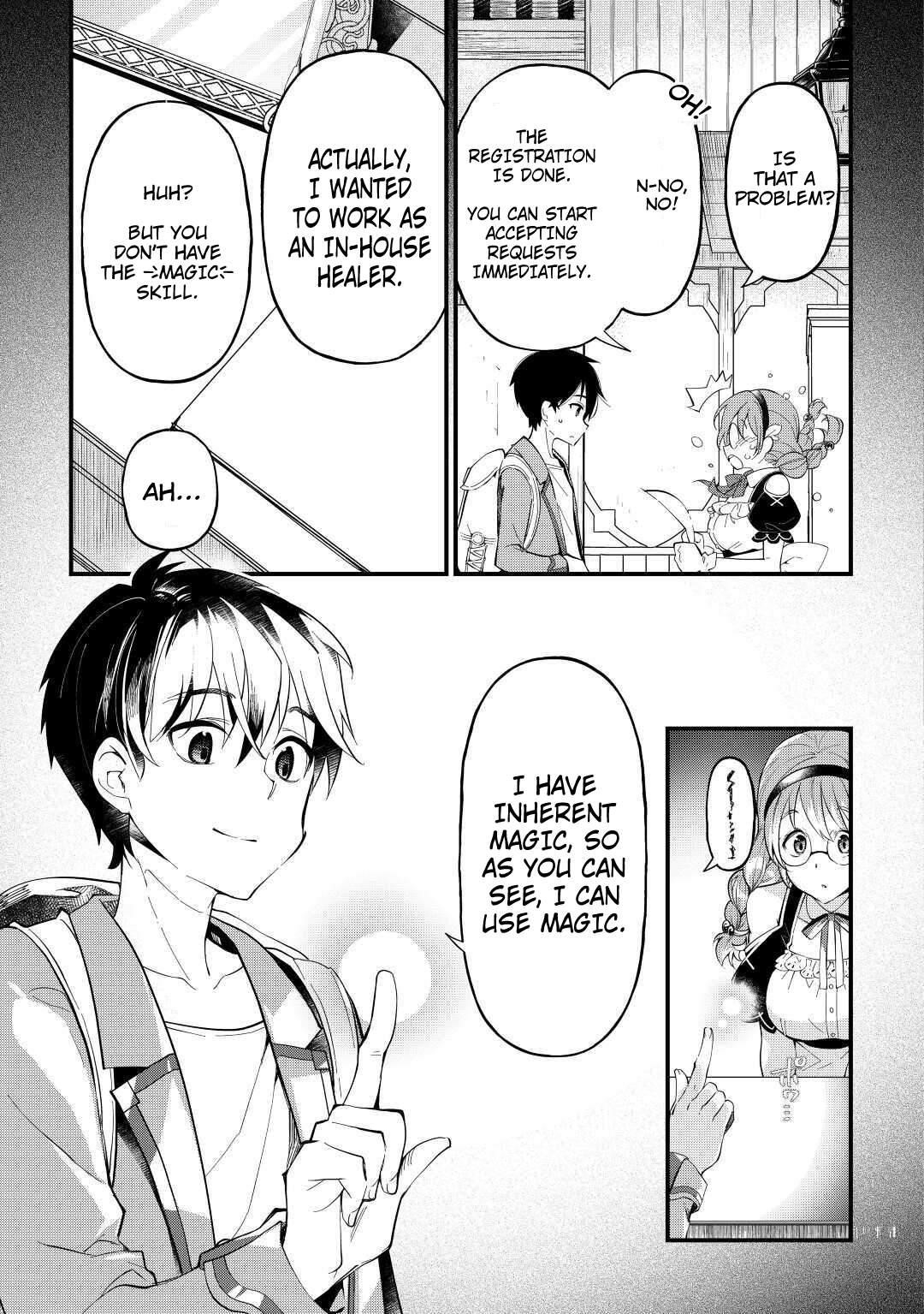 Ochikobore “1” Mahou Tsukai wa, Kyou mo Muishiki ni Cheat wo Tsukau Chapter 2 - Page 7