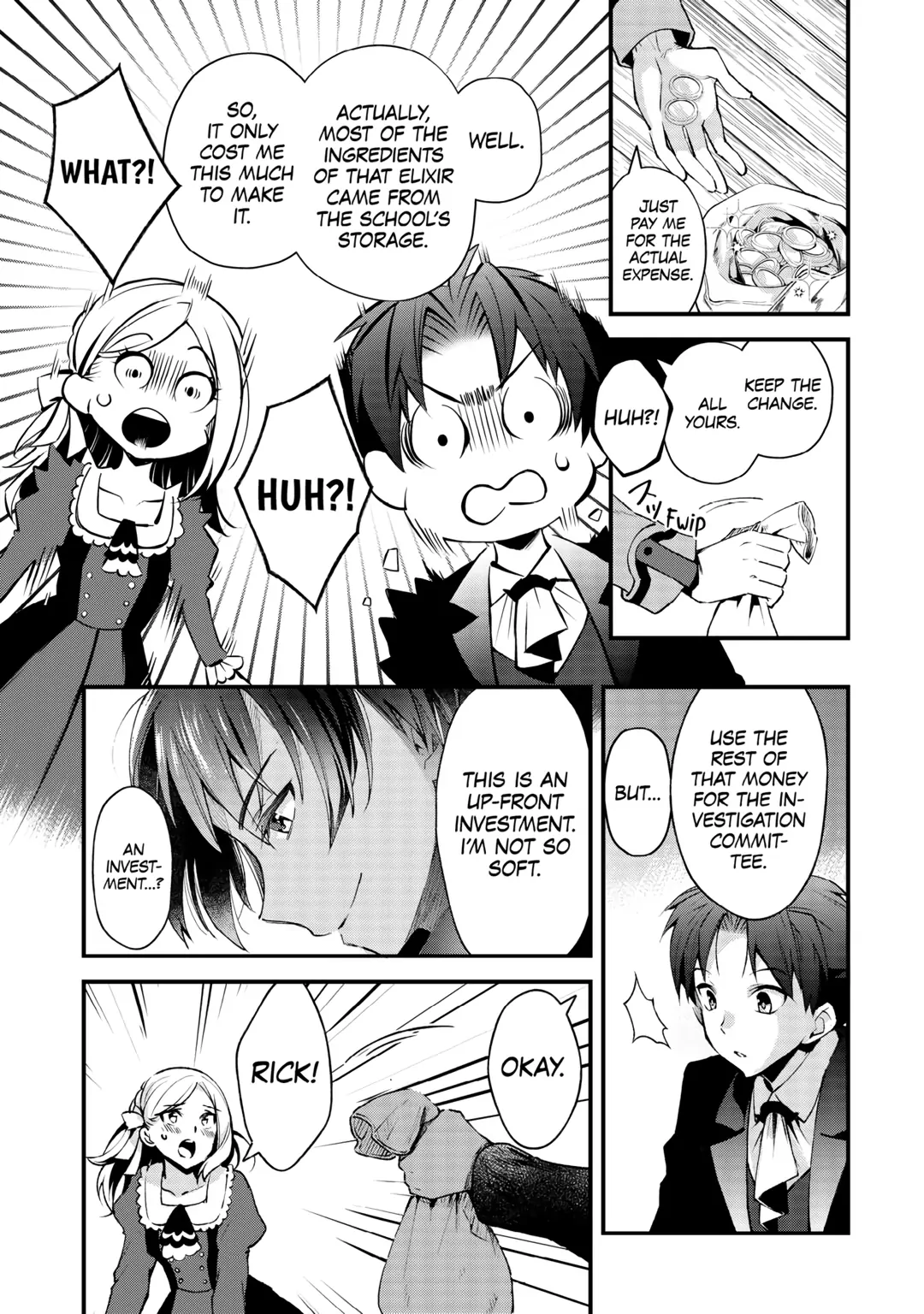 Ochikobore “1” Mahou Tsukai wa, Kyou mo Muishiki ni Cheat wo Tsukau Chapter 28 - Page 13