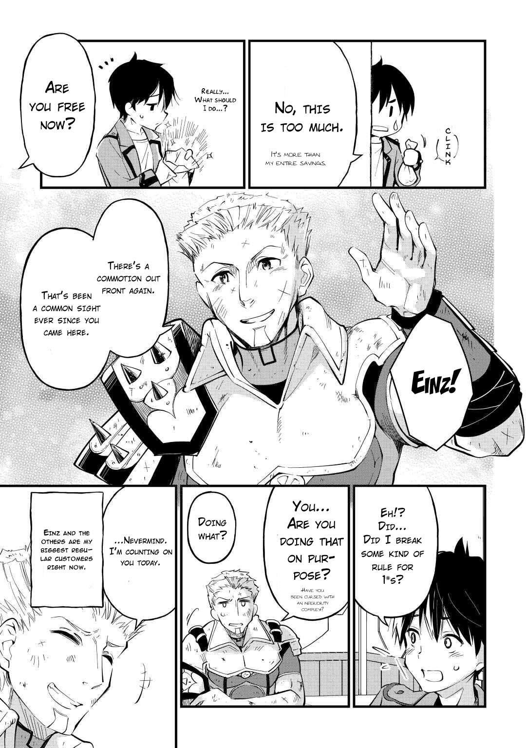 Ochikobore “1” Mahou Tsukai wa, Kyou mo Muishiki ni Cheat wo Tsukau Chapter 3 - Page 11