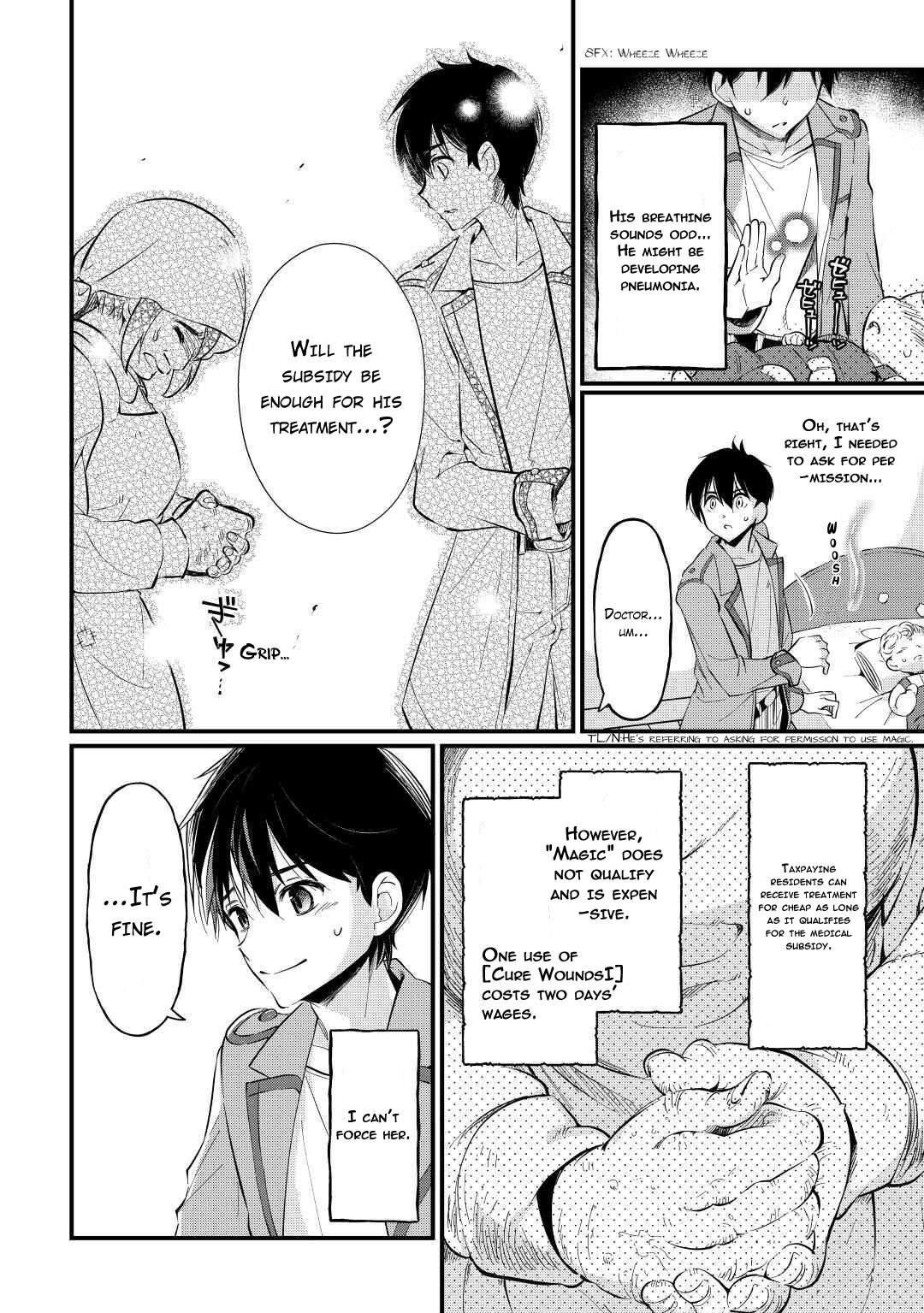 Ochikobore “1” Mahou Tsukai wa, Kyou mo Muishiki ni Cheat wo Tsukau Chapter 3 - Page 20