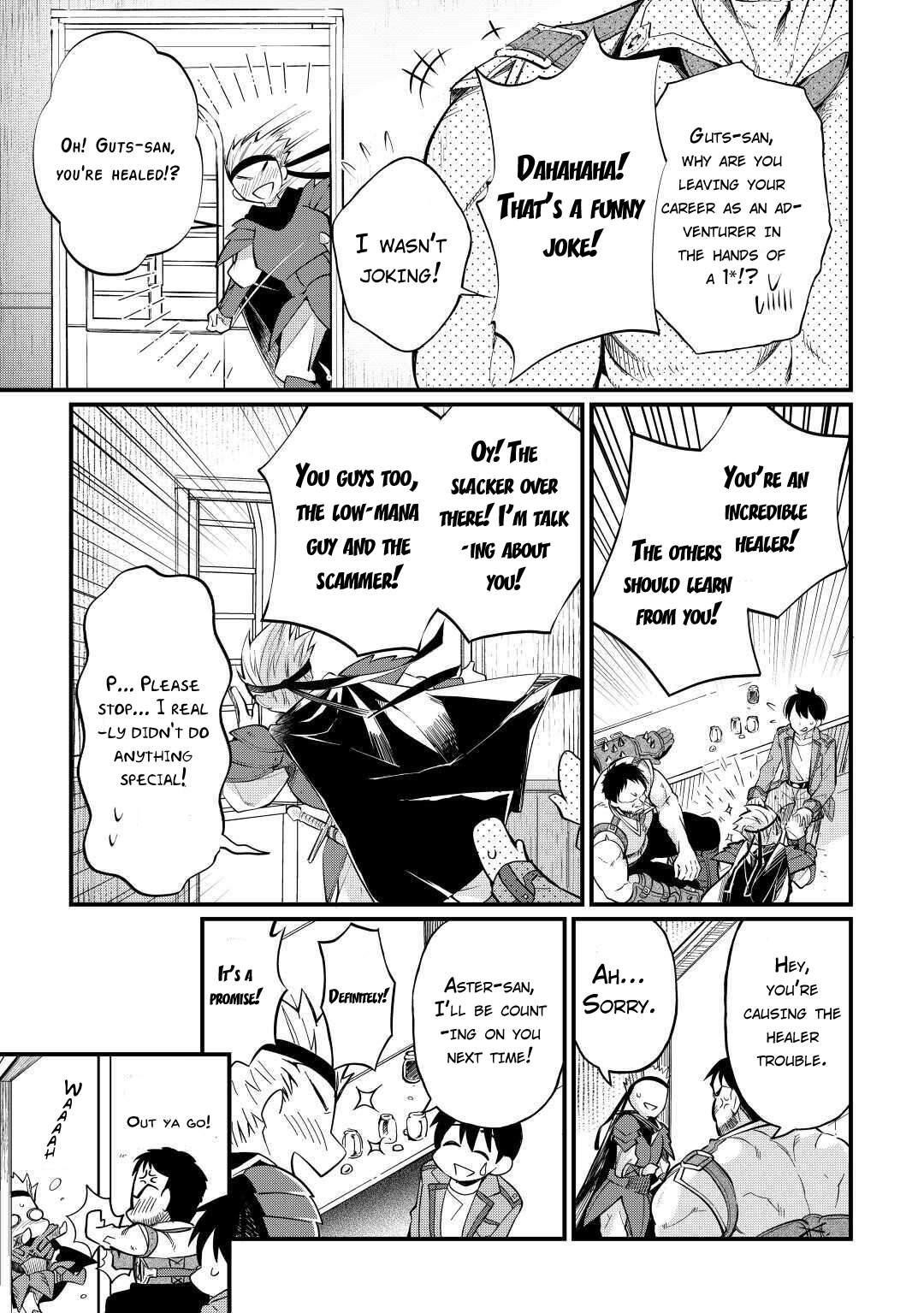 Ochikobore “1” Mahou Tsukai wa, Kyou mo Muishiki ni Cheat wo Tsukau Chapter 3 - Page 9