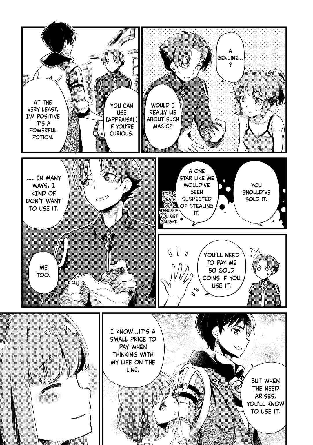 Ochikobore “1” Mahou Tsukai wa, Kyou mo Muishiki ni Cheat wo Tsukau Chapter 8 - Page 17