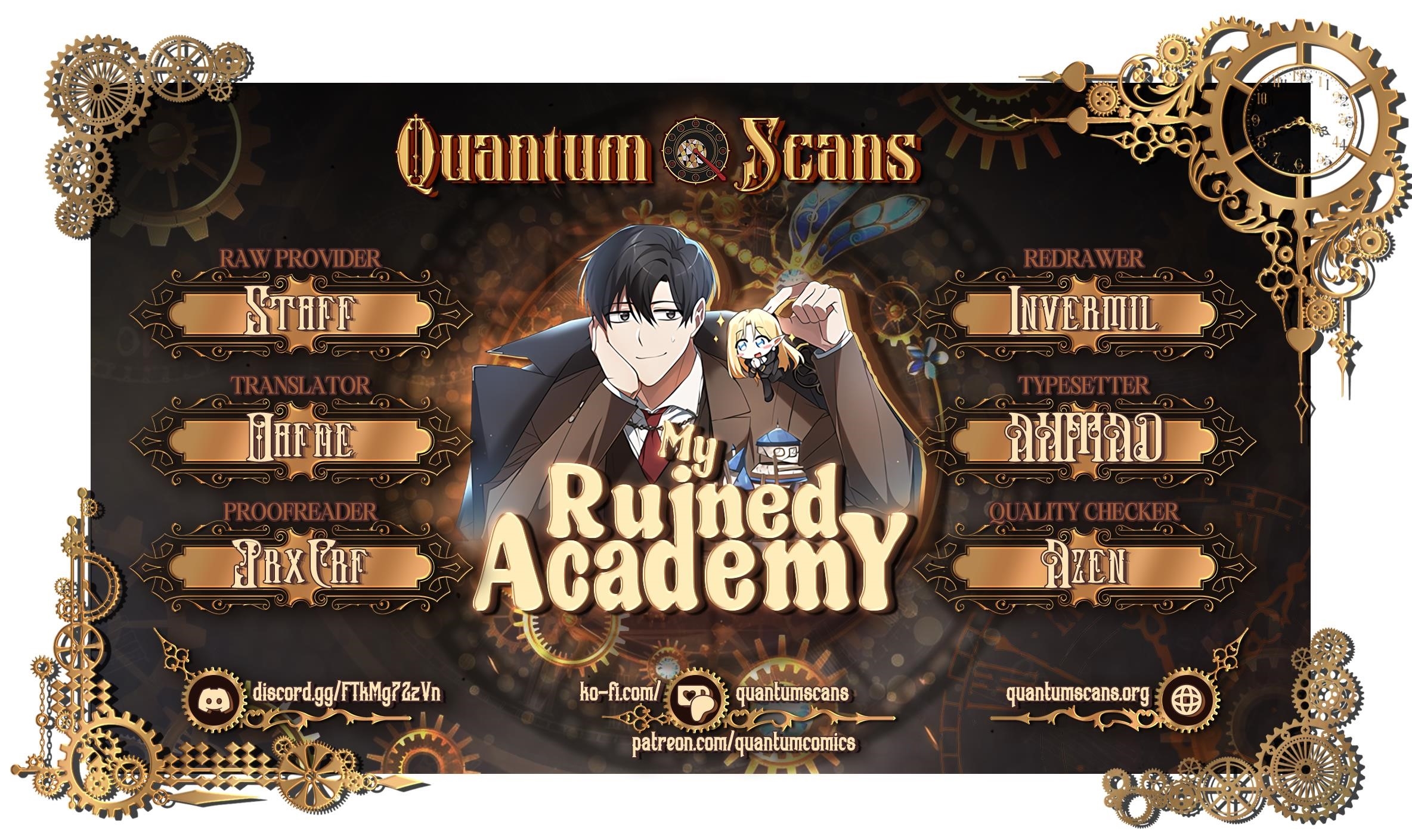 The Academy Is Ruined Chapter 34 - Page 1